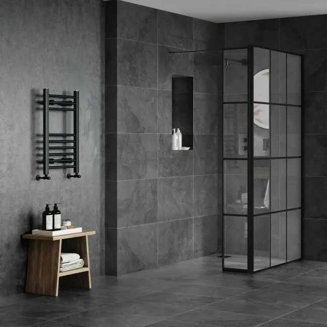 Kayrak Anthracite Slate Effect Matt Porcelain Wall and Floor Tile