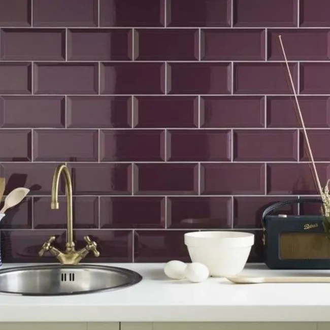 Metro Plum Wall Tiles