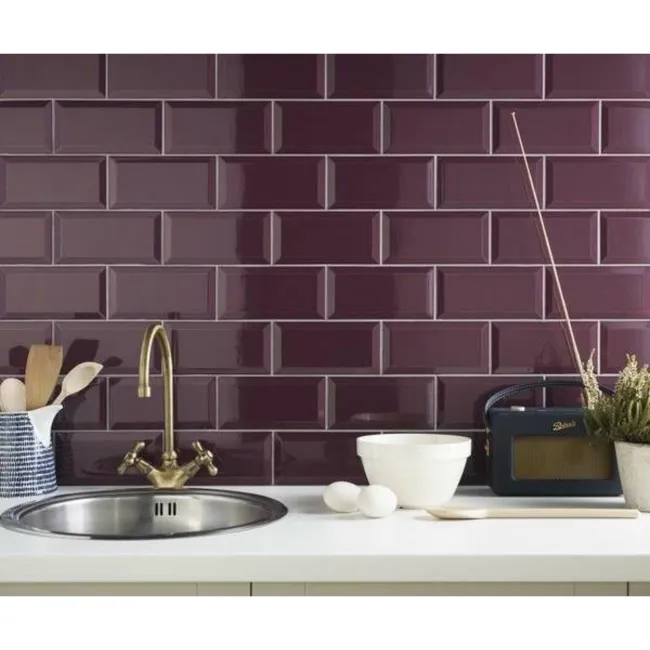 Metro Plum Wall Tiles