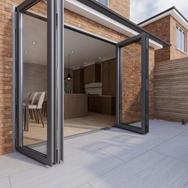 Caesar White Stone Effect Matt Porcelain Outdoor Slab Tile