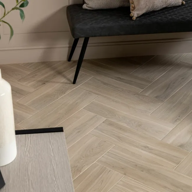 Timber Greige Wood Effect Matt Porcelain Floor Tile