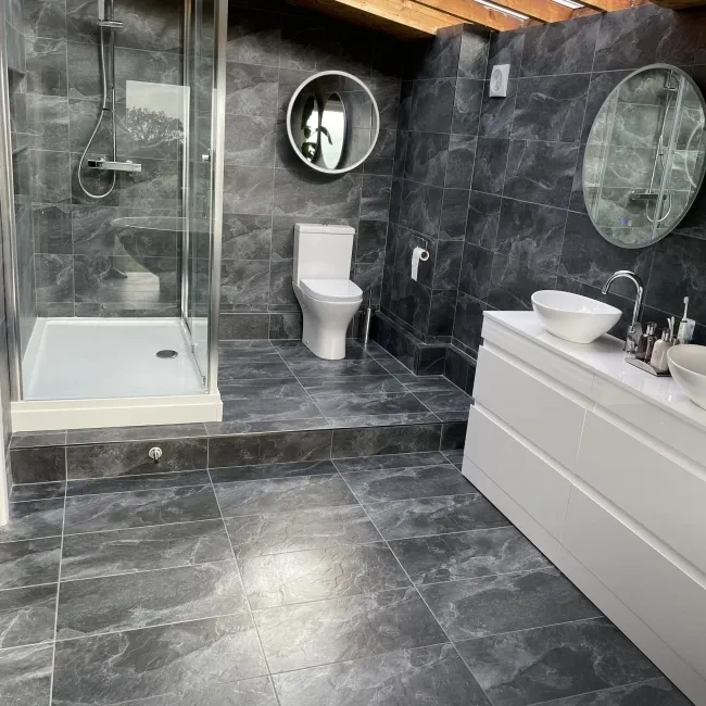 Belize Grey Matt Porcelain Wall and Floor Tiles