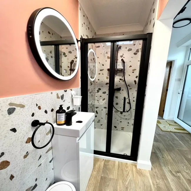 Trend White Terrazzo Multicolour Wall and Floor Tile