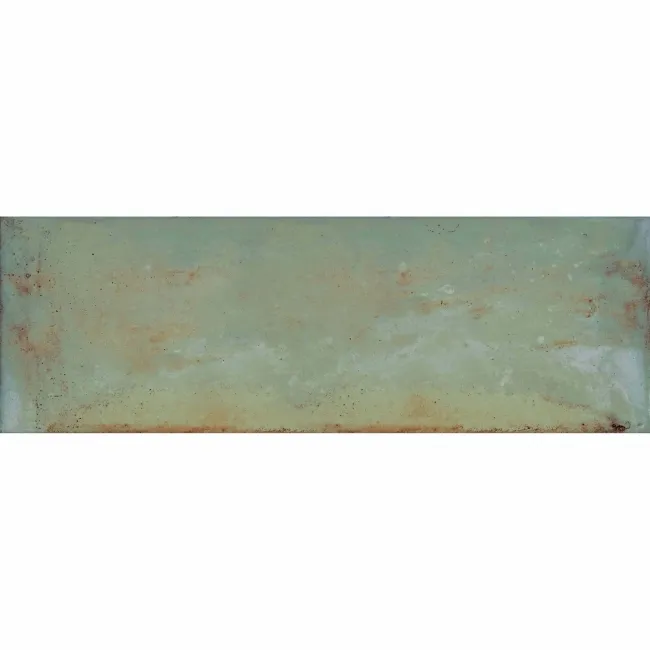 Zellige Sage Green Gloss Porcelain Tile