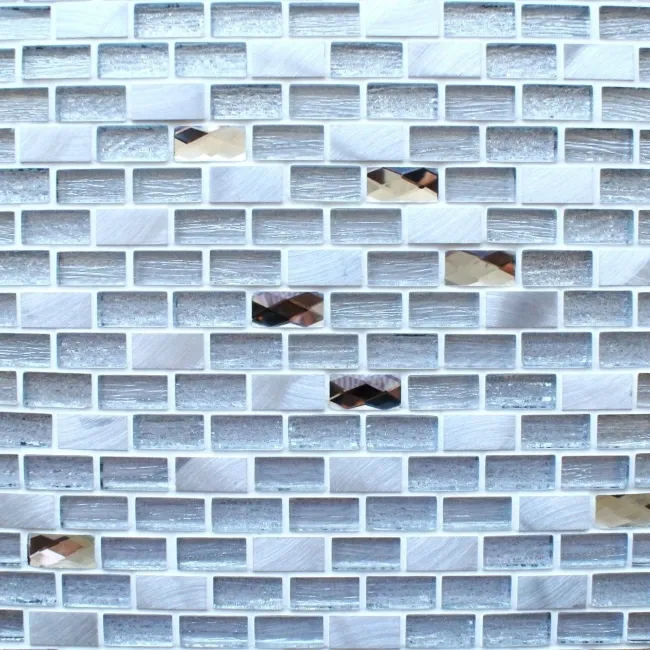 Grace Silver Glass Mosaic 288x306