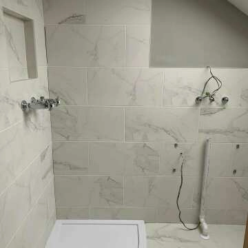 Carrara White Matt Marble Porcelain Wall and Floor Tile