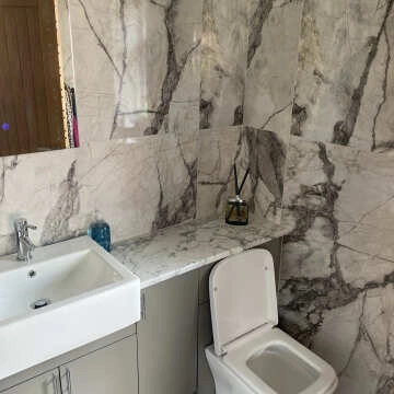 Invisible Marble Gloss Wall and Floor Tile