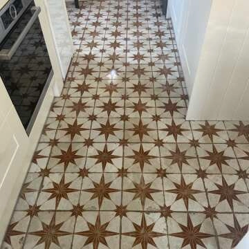 Metropolis Star Sienna Wall and Floor Tiles