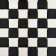 Victorian White & Black Chequer Mosaic