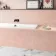 Tapiz Pink Matt Hessian Effect Ceramic Wall Tile