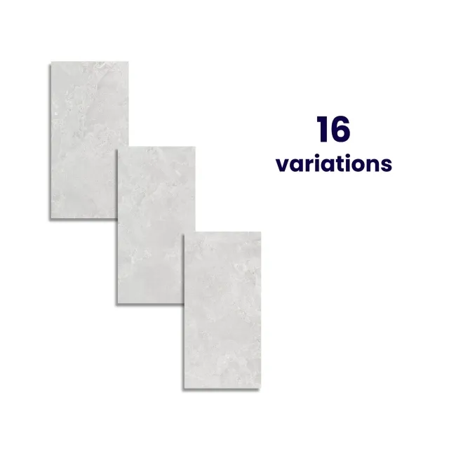 Roca Avalon Grey Stone Effect Matt Large Porcelain Tile