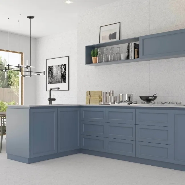 Trend White Terrazzo Wall and Floor Tile