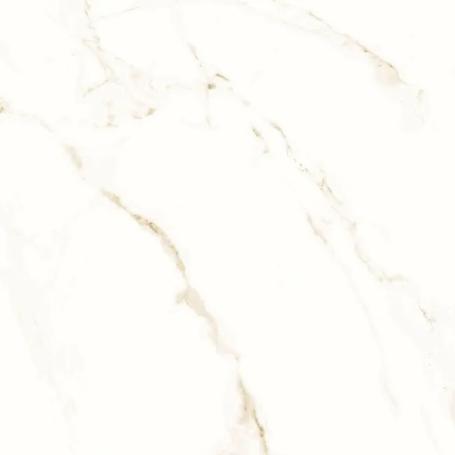 Carrara Gold Marble Effect Gloss Ceramic Floor Tile