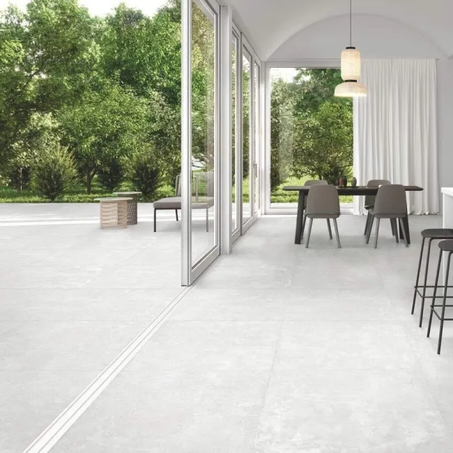 Grange Blanco Anti Slip Matt Porcelain Wall and Floor Tile