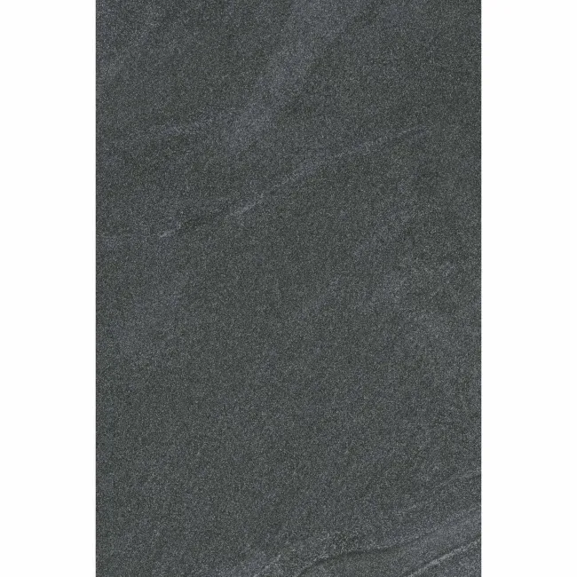 Esla Black Stone Effect Matt Porcelain Wall and Floor Tile
