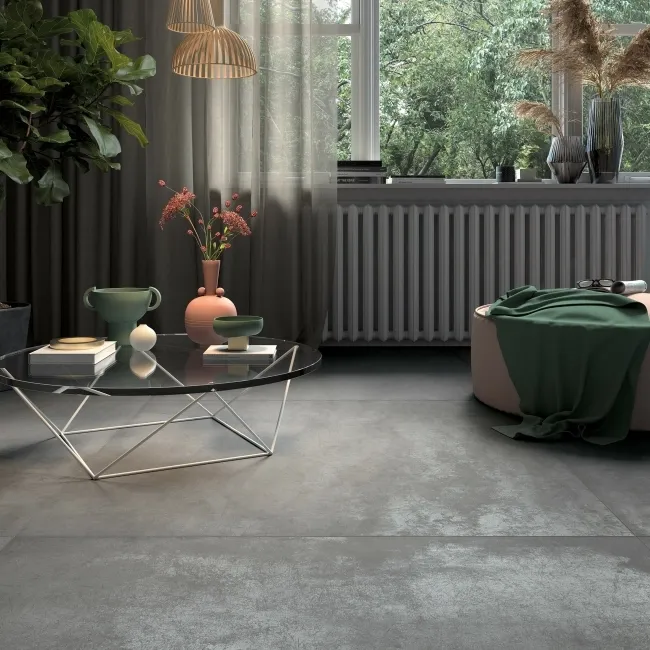 Lemmy Excalibur Grey Italian Matt Porcelain Wall and Floor Tiles