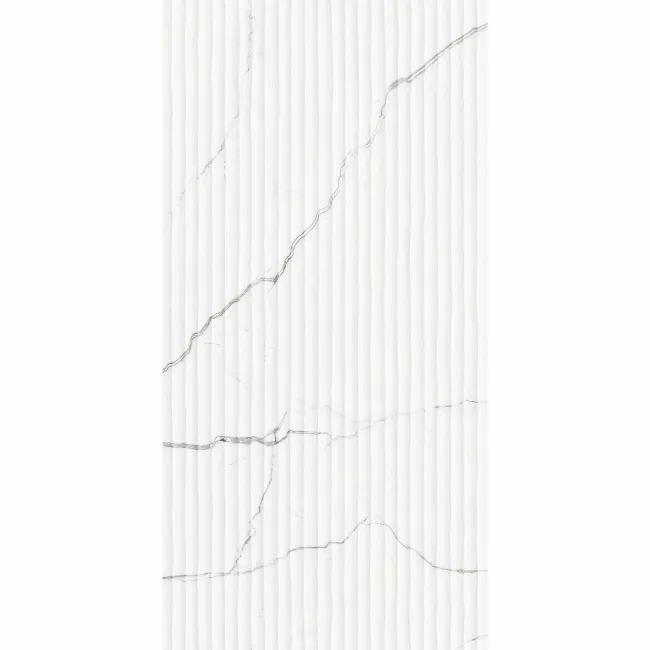 Roca Lincoln Decor White Marble Effect Matt Porcelain Wall Tile