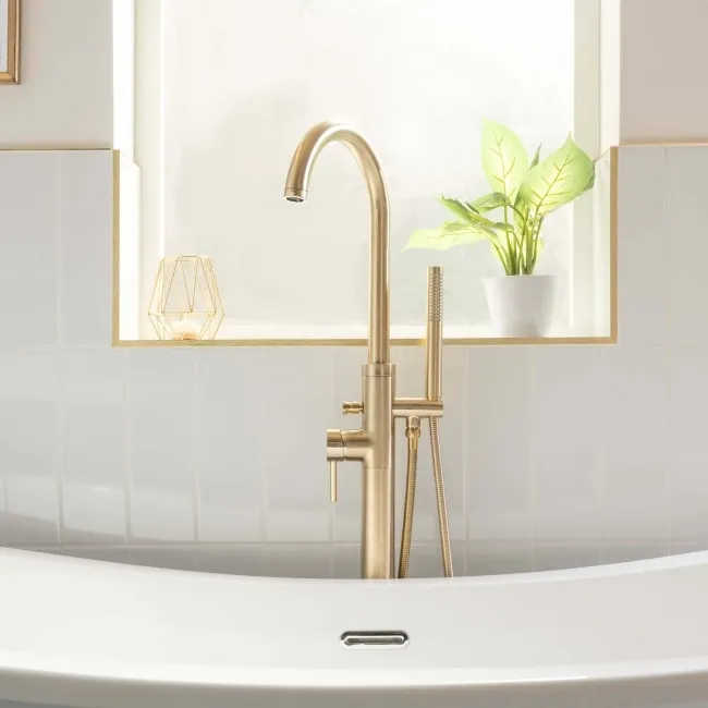 Linear Gloss Wall White Metro Tiles