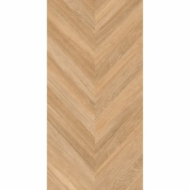 Loire Oak Matt Chevron Wood Effect Porcelain Floor Tile