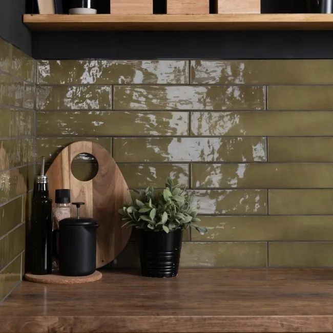 Manacor Basil Green Wall Tiles