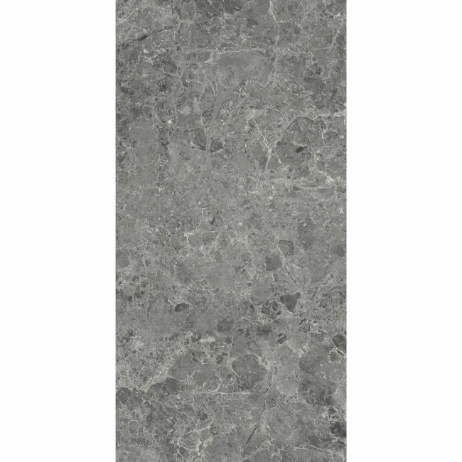 Roca Marais Dark Grey Marble Effect Matt Large Porcelain Tile