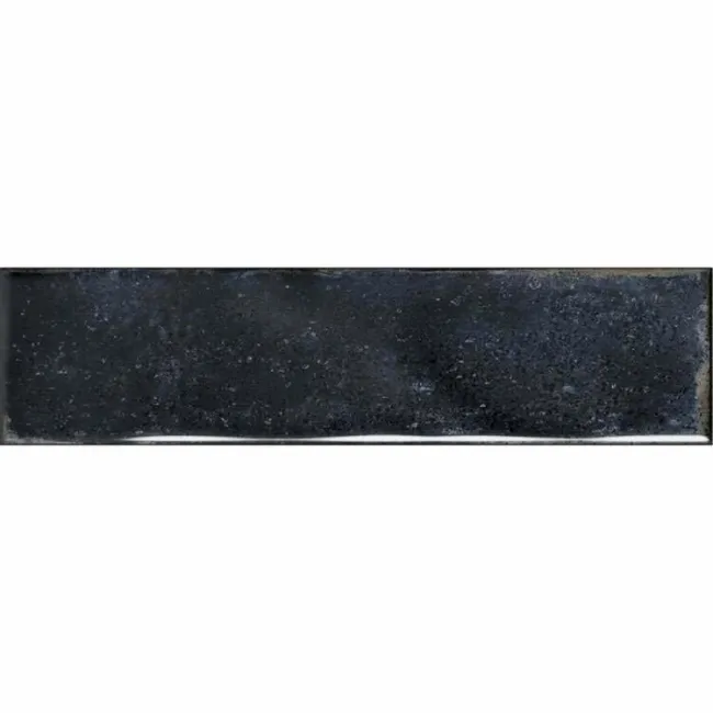 Style Denim Blue Brick Effect Gloss Ceramic Wall Tile