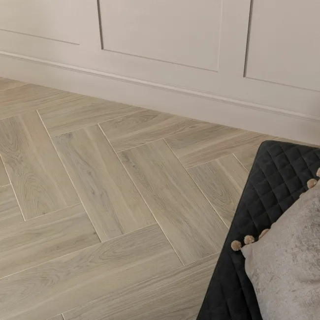 Timber Greige Wood Effect Matt Porcelain Floor Tile