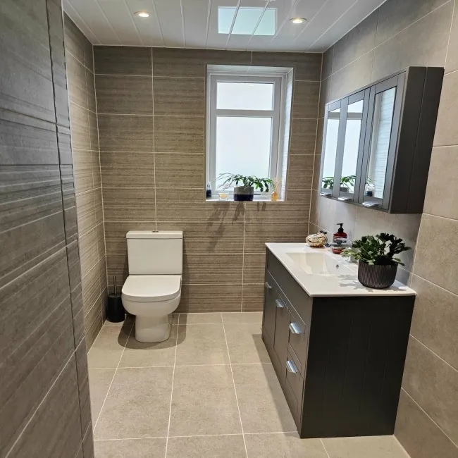 Towns Taupe Nimes Decor Wall Tile