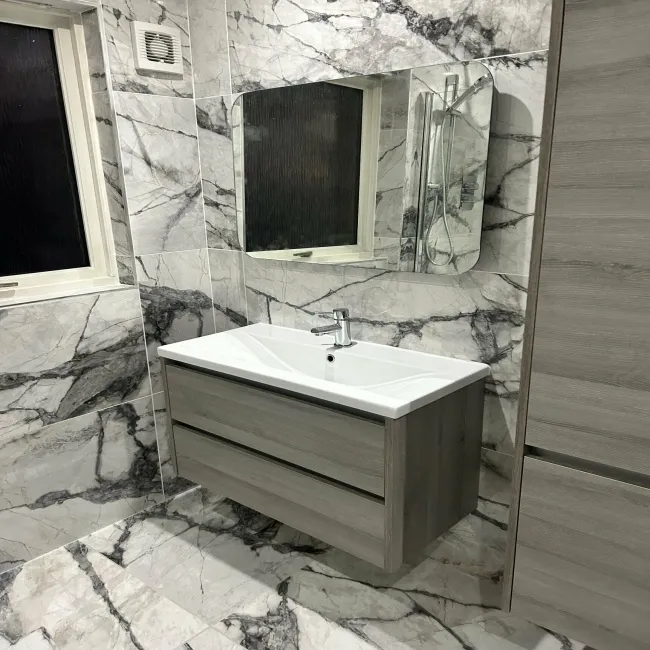 Invisible Marble Gloss Wall and Floor Tile