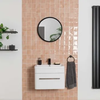 Manacor Blush Pink 100x100mm Wall Tile