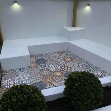 Andalucia Hexagon Patterned Porcelain Wall And Floor Tiles