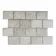Bologna White Cobblestone Effect Matt Porcelain Wall Tile