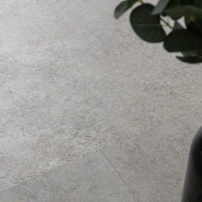 Antalya Greige Stone Tile Luxury Click Vinyl Flooring 6mm