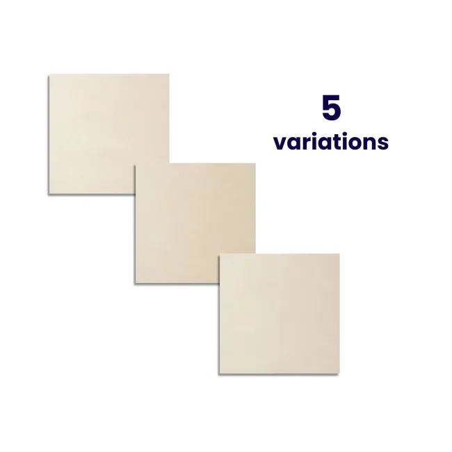 Newcon Ivory Concrete Effect Matt Porcelain Outdoor Slab Tile