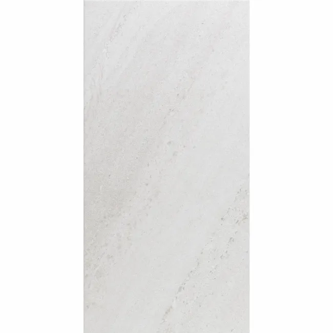 Allegro Light Grey Stone Effect Matt Rectified Porcelain Wall & Floor Tile