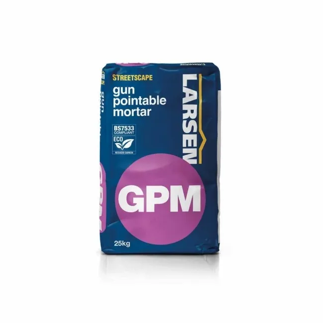 Larsen GPM Gun Pointing Mortar - Natural Grey - 25Kg