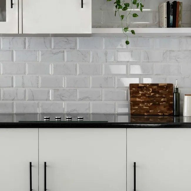 Metro Stone Effect Marble Wall Metro Tiles