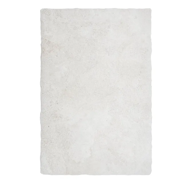 Mineral White Rustic Edge Stone Effect Porcelain Outdoor Slab