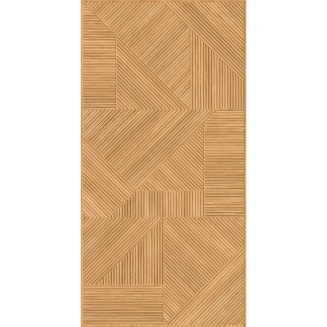 Nantes Natural 3D Wood Panel Effect Wall Tile