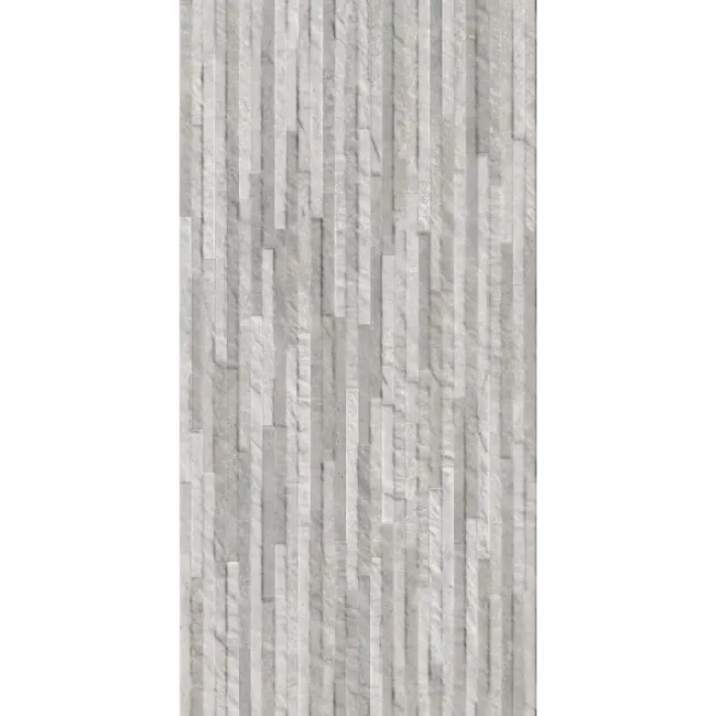 Premiere Grey Split Face Effect Matt Ceramic Wall Tile