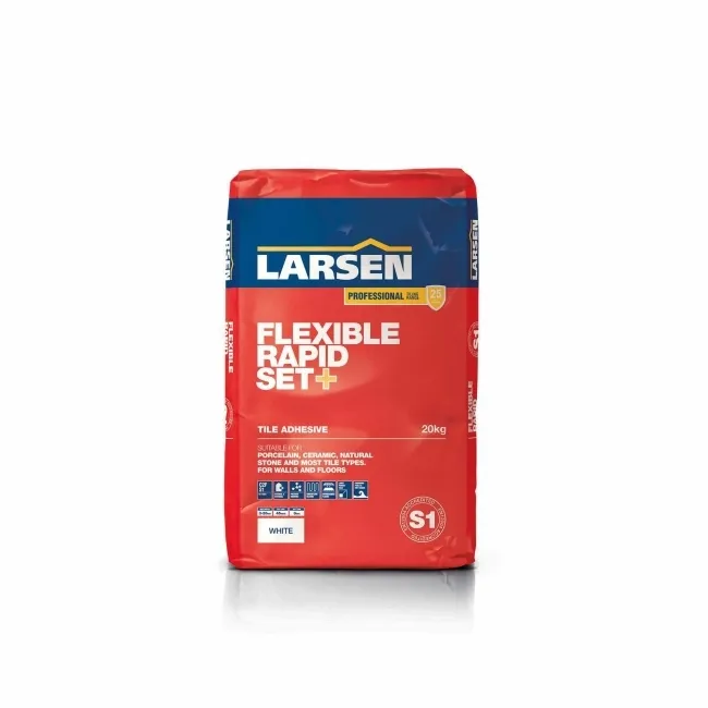 Professional Flexible Rapid Set+ S1 White Tile Adhesive