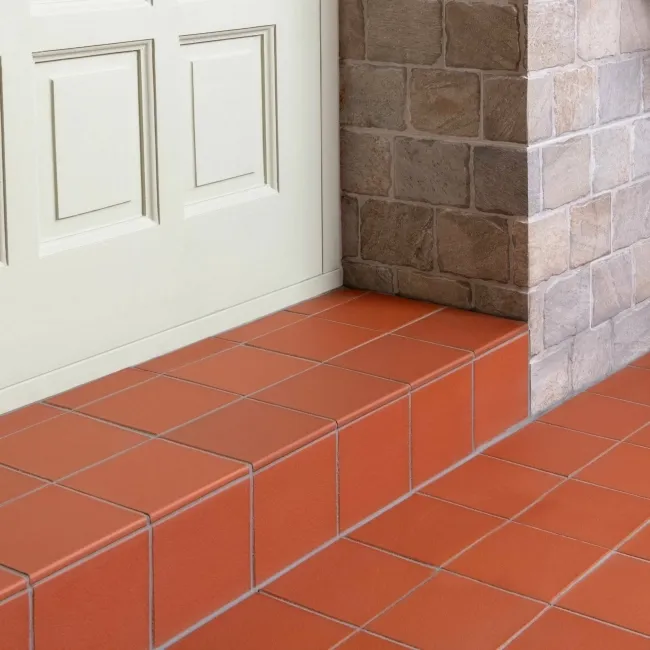 Quarry Terracotta Natural Clay RE Round Edge Matt Floor Tile