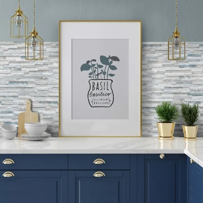 Rio White Split Face Effect Italian Porcelain Wall Tile