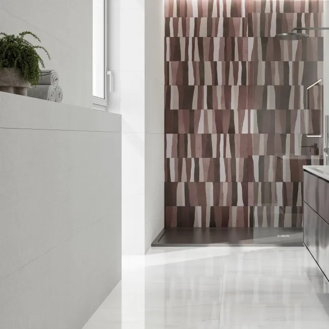 Seven White Matt Ceramic Wall Tile