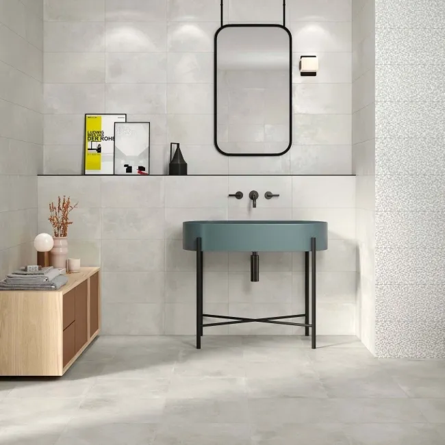 Talent White Porcelain Floor Tile