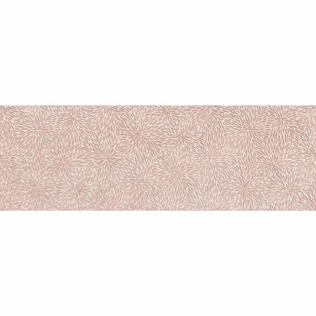Tapiz Floral Decor Pink Matt Ceramic Wall Tile