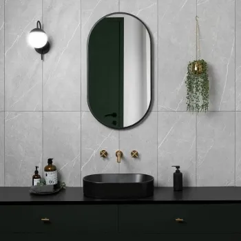 Inari Gris Matt Wall 90x30 Tile Bathroom Wall 2300