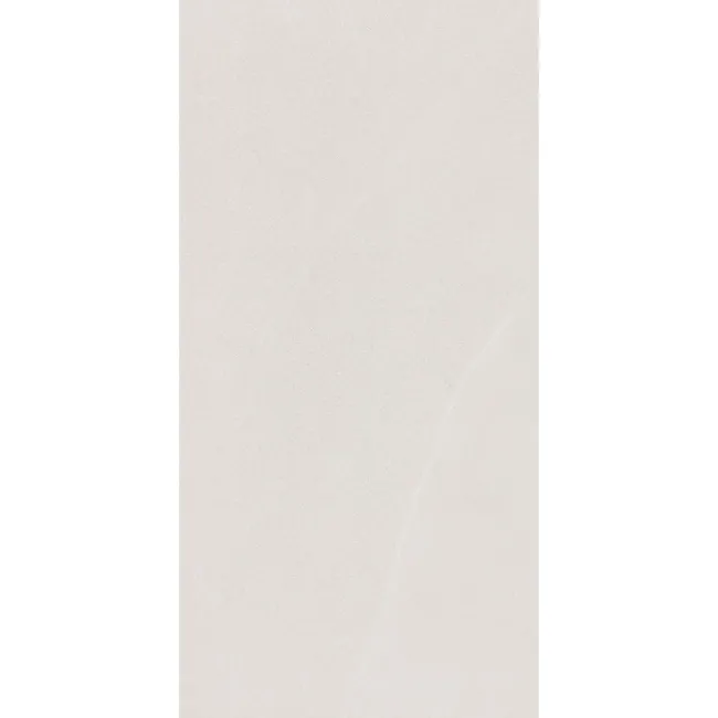 Khali White Stone Effect Matt Porcelain Wall and Floor Tile 