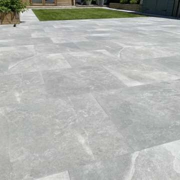 Maverick Grey Outdoor Slab Tiles