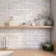 Cool Ash Grey Brick Effect Matt Ceramic Wall Tile
